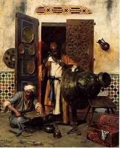 unknow artist Arab or Arabic people and life. Orientalism oil paintings 172 oil painting image